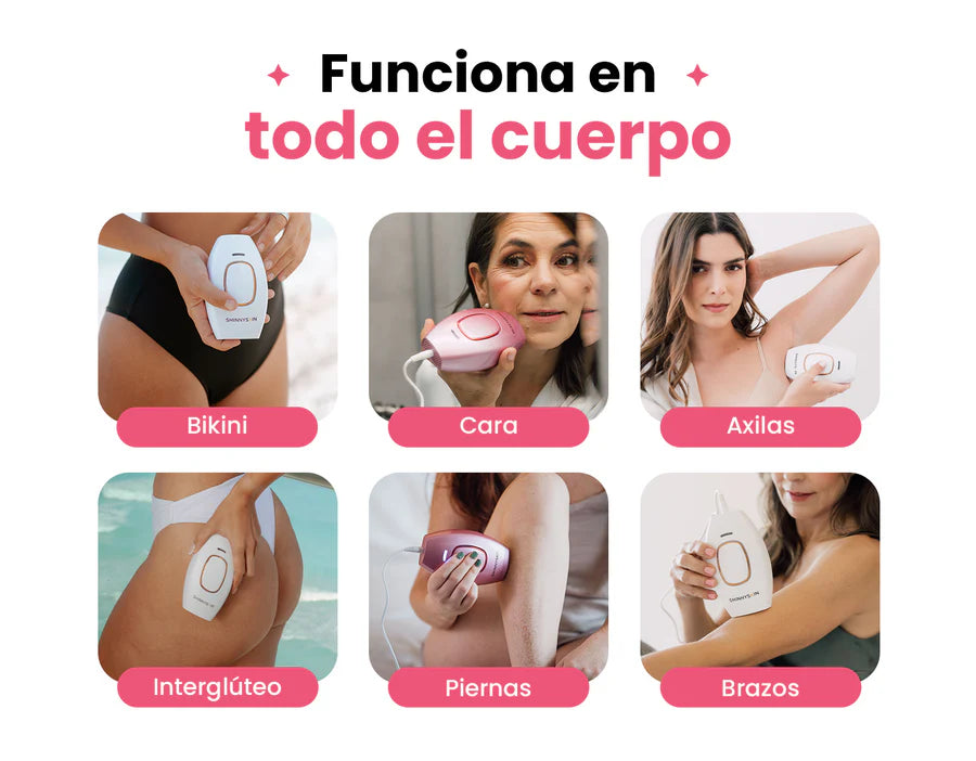 Depiladora Láser GlowSkin Pro®